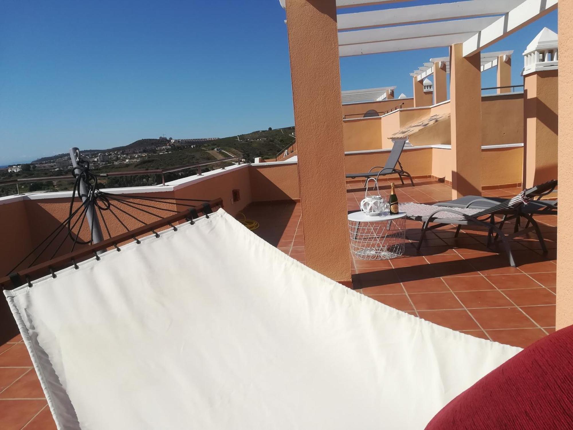 Penthouse Lägenhet Casares Exteriör bild